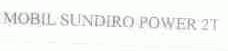 MOBIL SUNDIRO POWER 2T