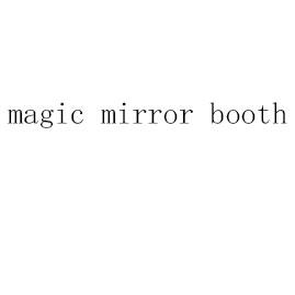 MAGIC MIRROR BOOTH