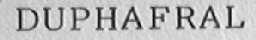 DUPHAFRAL