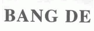 BANG DE