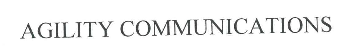 AGILITY COMMUNICATIONS