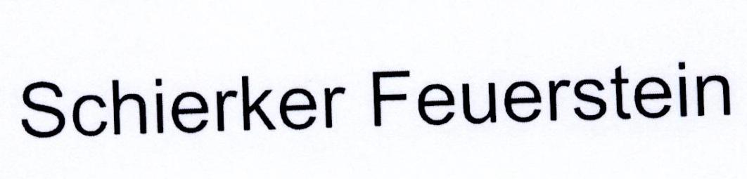 SCHIERKER FEUERSTEIN