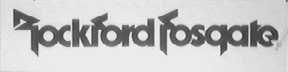 ROCKFORD FOSGATE