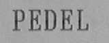PEDEL