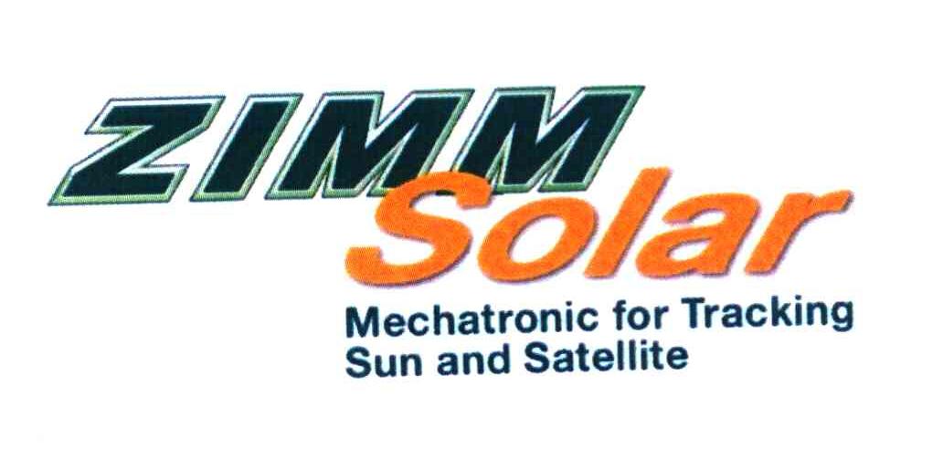 ZIMM SOLAR MECHATRONIC FOR TRACKING SUN AND SATELLITE
