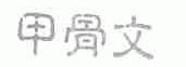 甲骨文