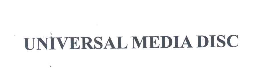 UNIVERSAL MEDIA DISC