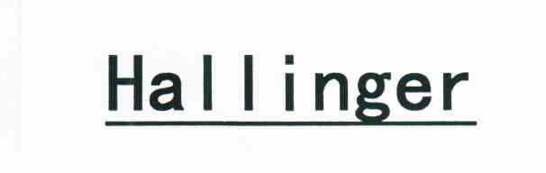 HALLINGER