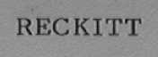 RECKITT