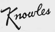 KNOWLES