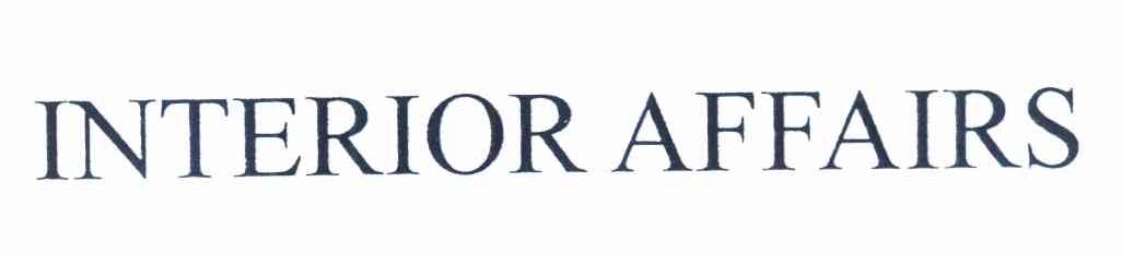 INTERIOR AFFAIRS