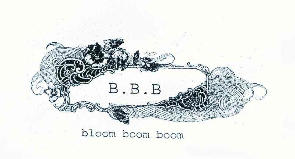 BLOOM BOOM BOOM BBB