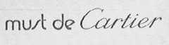 MUST DE CARTIER