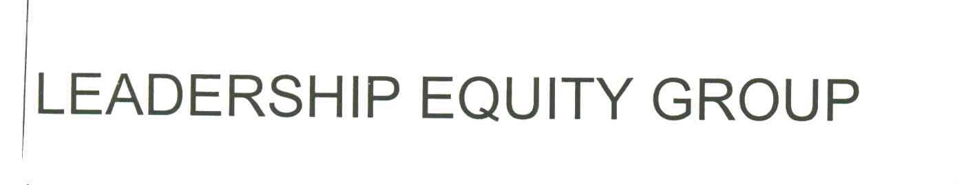 LEADERSHIP EQUITY GROUP