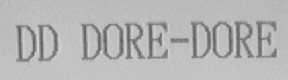 DD DORE-DORE