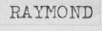RAYMOND