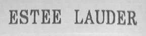 ESTEE LAUDER
