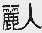 丽人