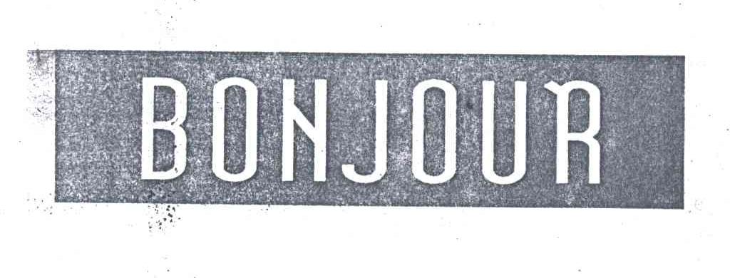 BONJOUR