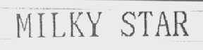 MILKY STAR
