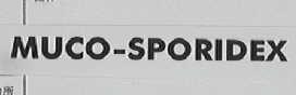 MUCO-SPORIDEX