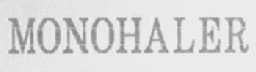 MONOHALER