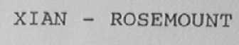 XIAN-ROSEMOUNT