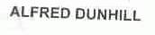 ALFRED DUNHILL