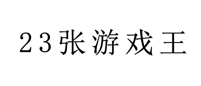 23张游戏王
