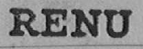 RENU