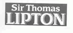 SIR THOMAS LIPTON