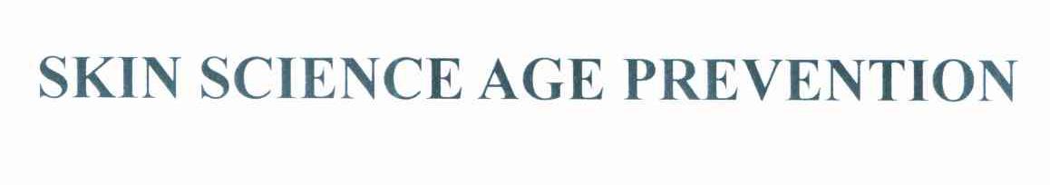 SKIN SCIENCE AGE PREVENTION