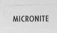MICRONITE