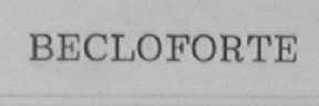 BECLOFORTE