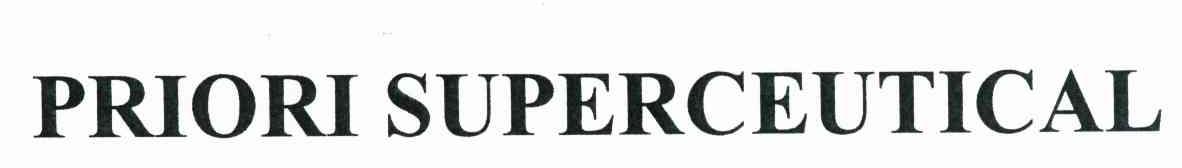 PRIORI SUPERCEUTICAL