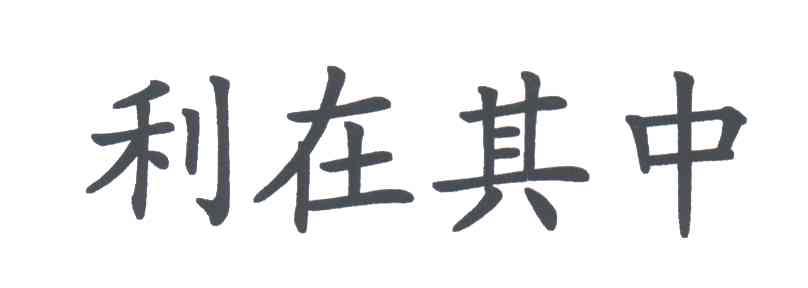 利在其中