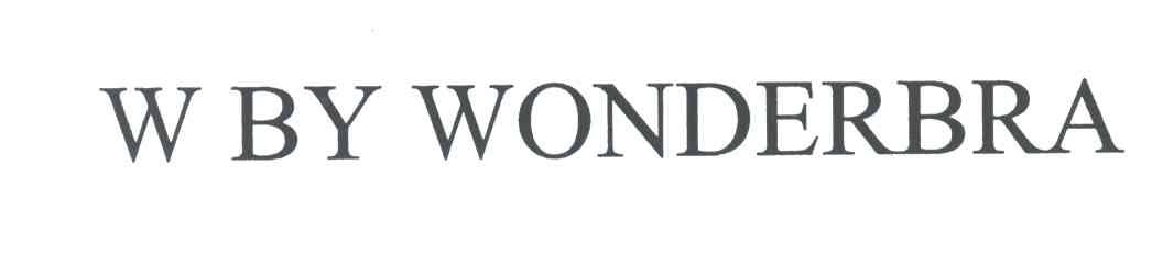 W BY WONDERBRA