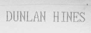 DUNLAN HINES