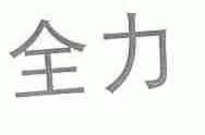 全力