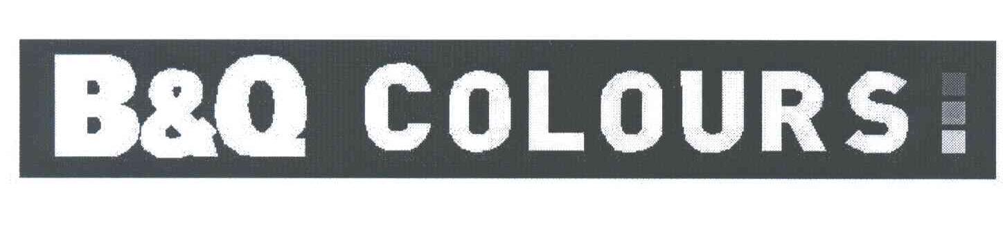 B&Q COLOURS