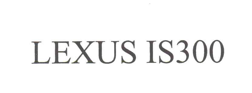 LEXUS IS300