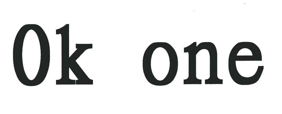 OK ONE