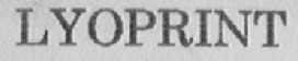LYOPRINT