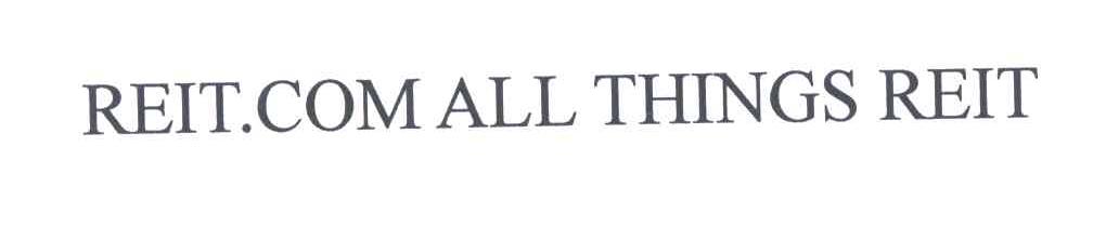 REIT.COM ALL THINGS REIT