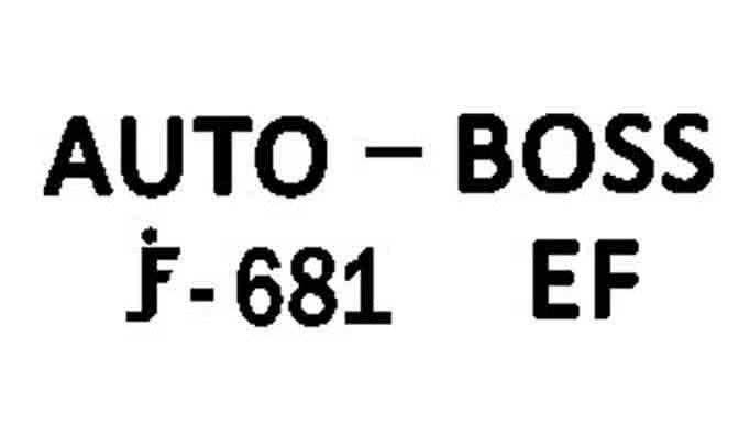 AUTO-BOSS F-681EF