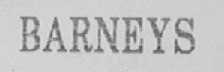 BARNEYS