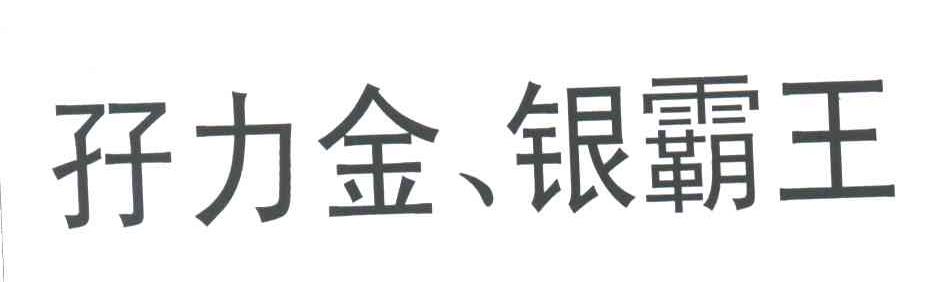 孖力金、银霸王