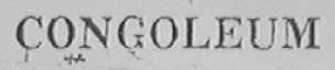 CONGOLEUM