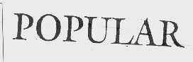POPULAR
