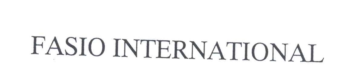 FASIO INTERNATIONAL